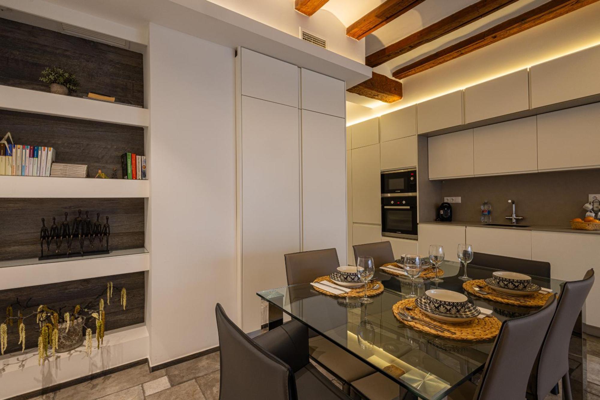 Florit Flats - Center Modern 1br 2bth Terrace Wi-fi Ac Apartament València